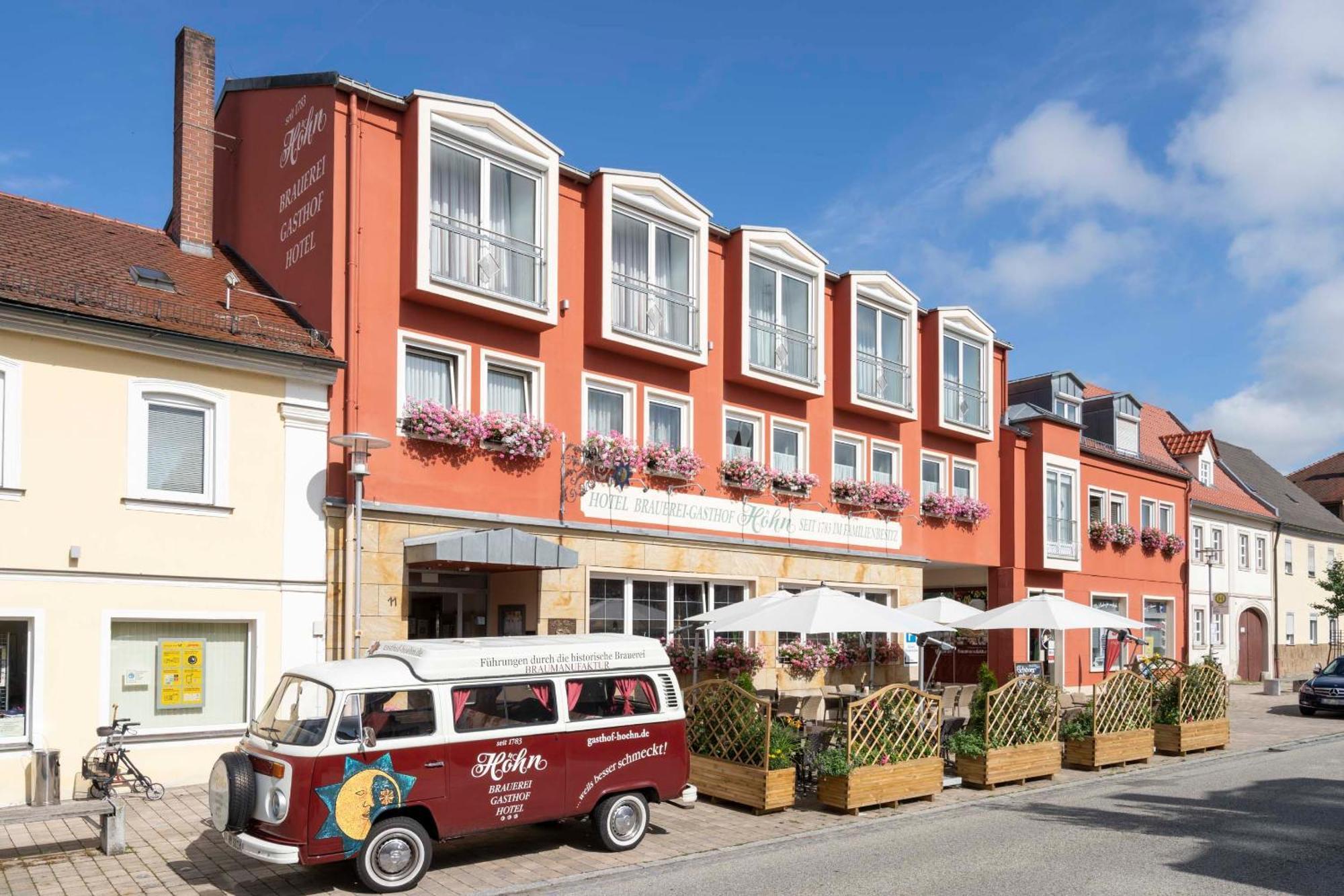 Hotel Brauerei Gasthof Hoehn Memmelsdorf Buitenkant foto
